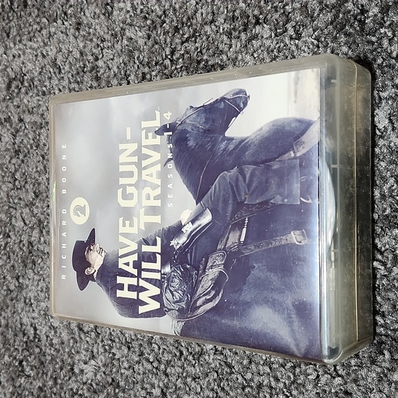 HAVE GUN - WILL TRAVEL WESTERN SEASONS 1-4 DVD'S - Picture 1 of 9